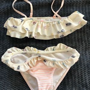 Girls Roxy Bathing Suit